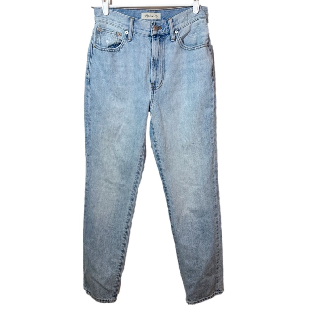 Madewell The Perfect Vintage Jeans Light Wash Size 25 Straight Leg